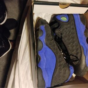 Jordan Kids Sneakers Black and Blue